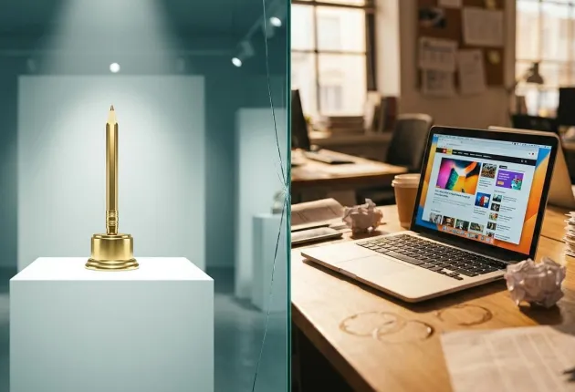 Why the Ads That Win D&AD Pencils Almost Never Win in Native Advertising — And What Actually Does