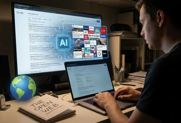 Google's AI Is Shrinking the Open Web — Here's Why That's a Hidden Opportunity for Native and Push Advertisers