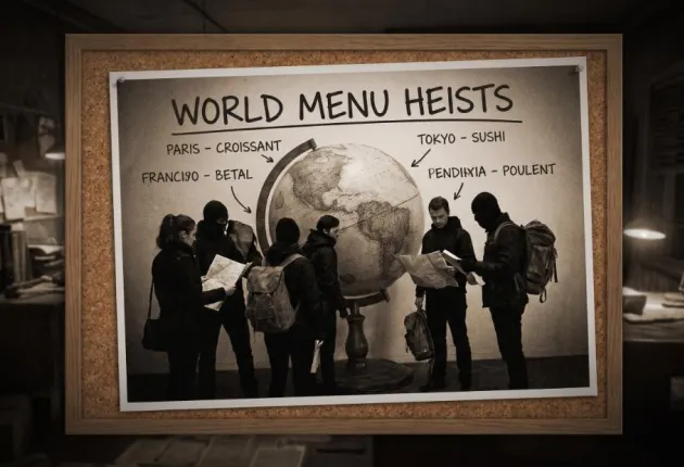 When “World Menu Heists” Meet Pop Ads: Turning Big-Brand Creative Gimmicks into Direct-Response Profit