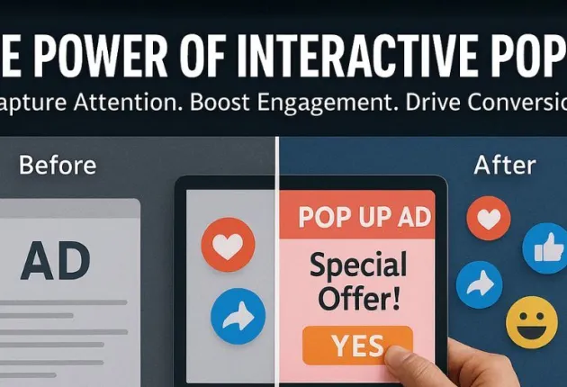 The Power of Interactive Pop Ads in Driving Engagement
