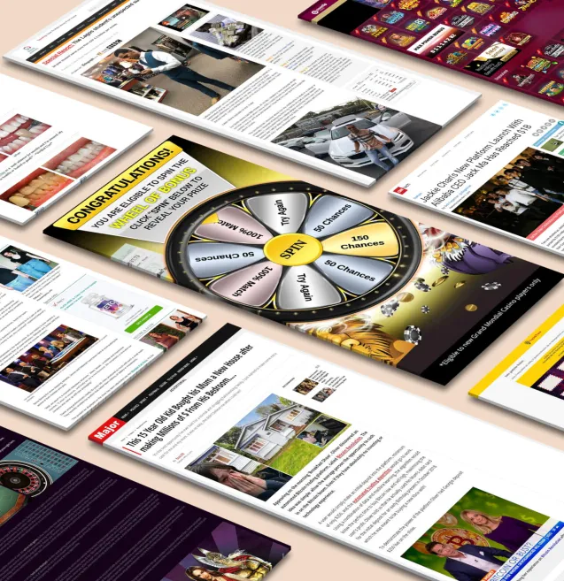 Top converting landing page sample images