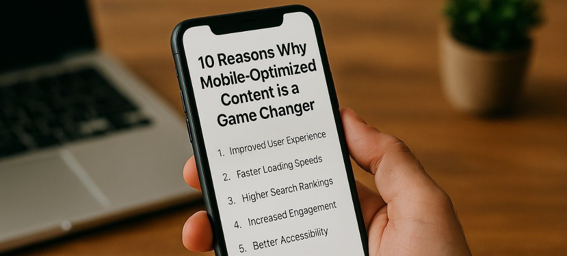10 Reasons Why Mobile-Optimized Content is a Game Changer