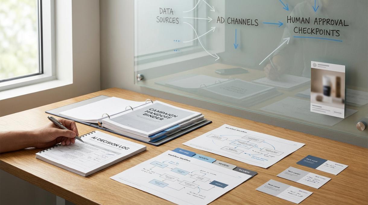 Hand-Off Docs for AI-Driven Advertising: The Playbook Your Future Media Buyer (or Regulator) Will Thank You For