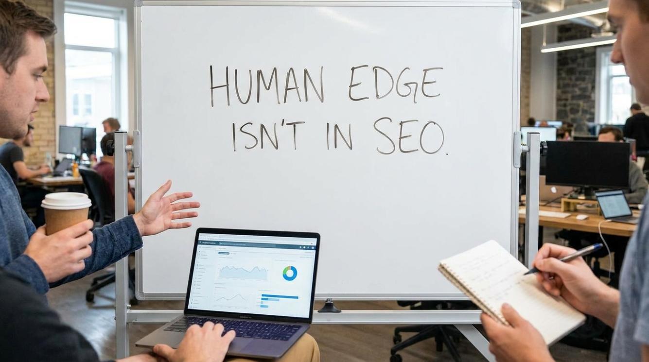 The Human Edge Isn't in SEO — It's in Reading the Ad Landscape Before Your Competitors Do