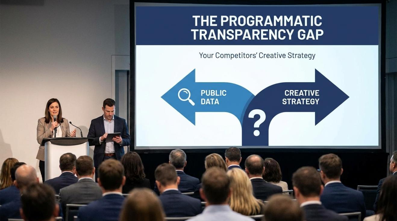 The Programmatic Transparency Gap Nobody Is Talking About: Your Competitors' Creative Strategy