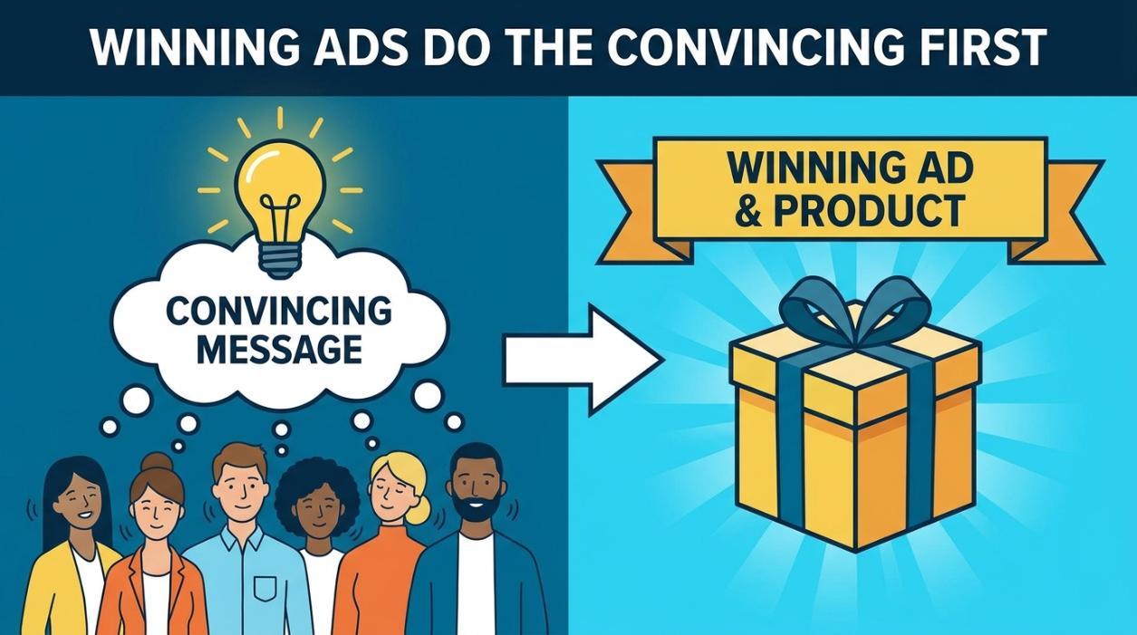 The Trust Shortcut Nobody Talks About: Letting Winning Ads Do the Convincing First