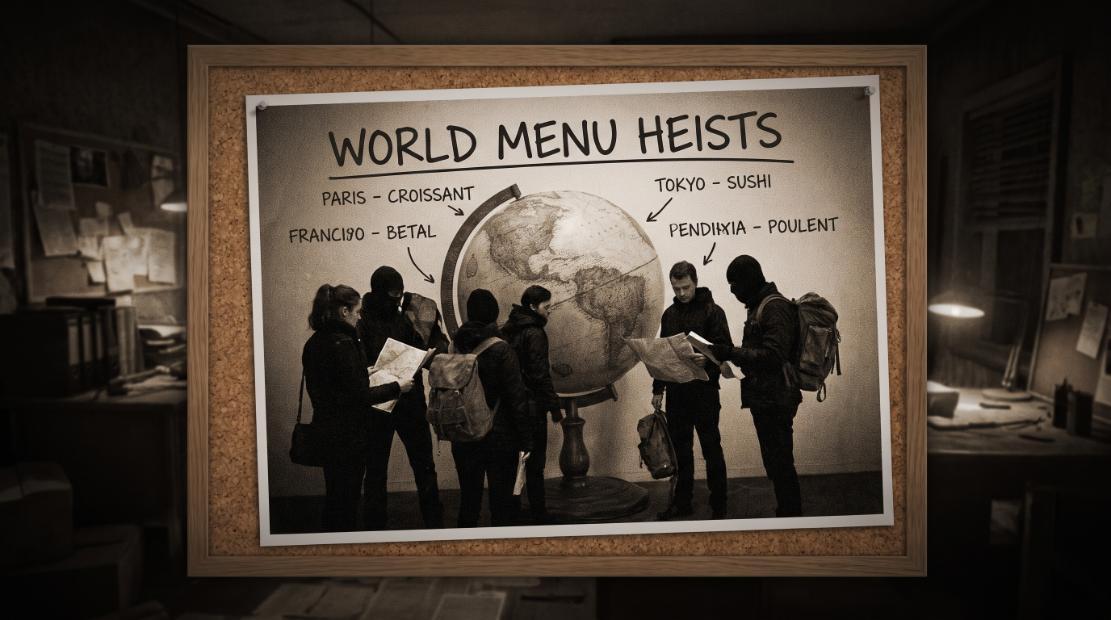 When “World Menu Heists” Meet Pop Ads: Turning Big-Brand Creative Gimmicks into Direct-Response Profit